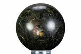 Flashy, Polished Labradorite Sphere - Great Color Play #361124-1